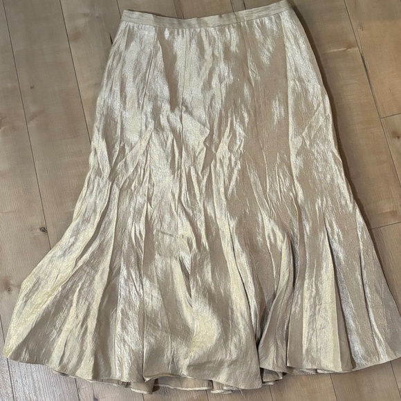 EUC Joseph Ribkoff Gold Skirt - Picture 5 of 5